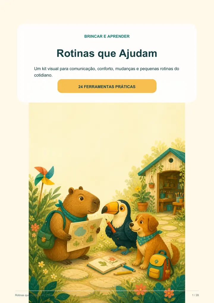 Capa original do Rotinas que Ajudam